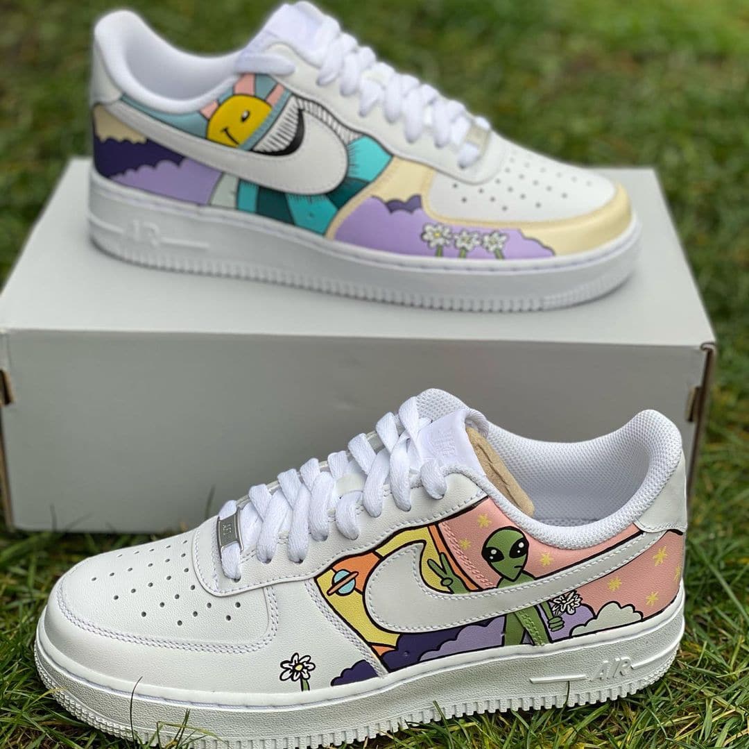 Cartoon Drip Custom Nike Air Force 1 – insdrip