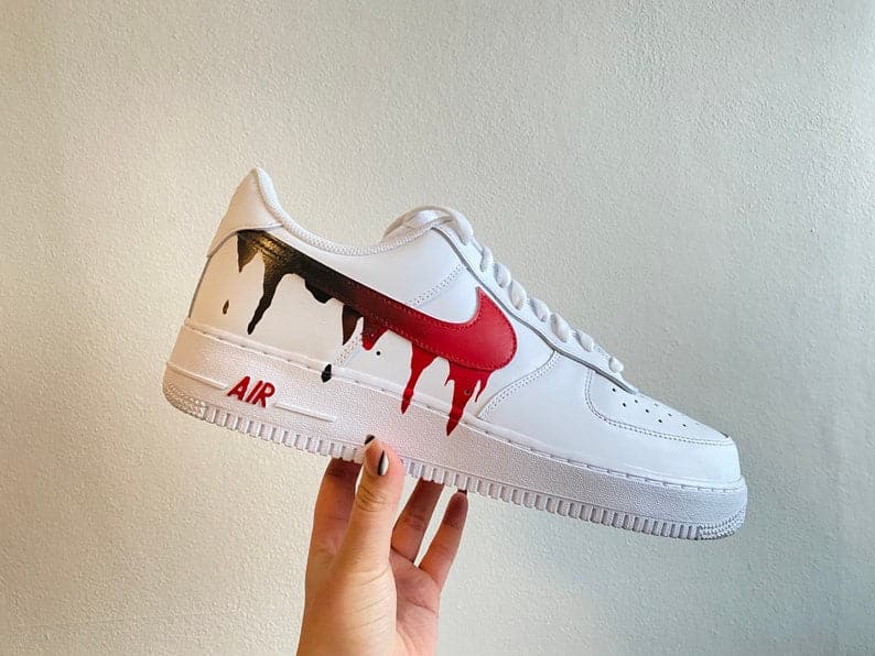 Custom Air Force 1 Outline Drip