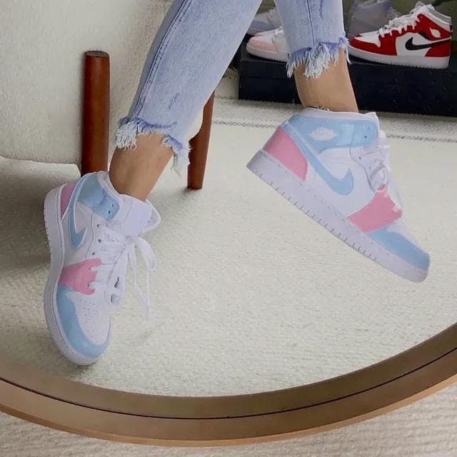 Nike Air Jordan 1 Cotton Candy CUSTOM 