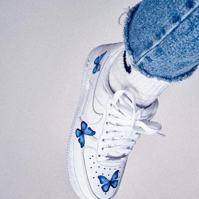 Custom Air Force 1 Butterfly Blast – insdrip