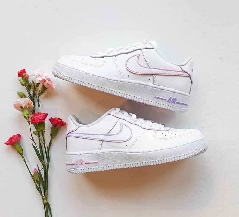 Pink Air Force 1 Custom Nike Air Force 1 – insdrip