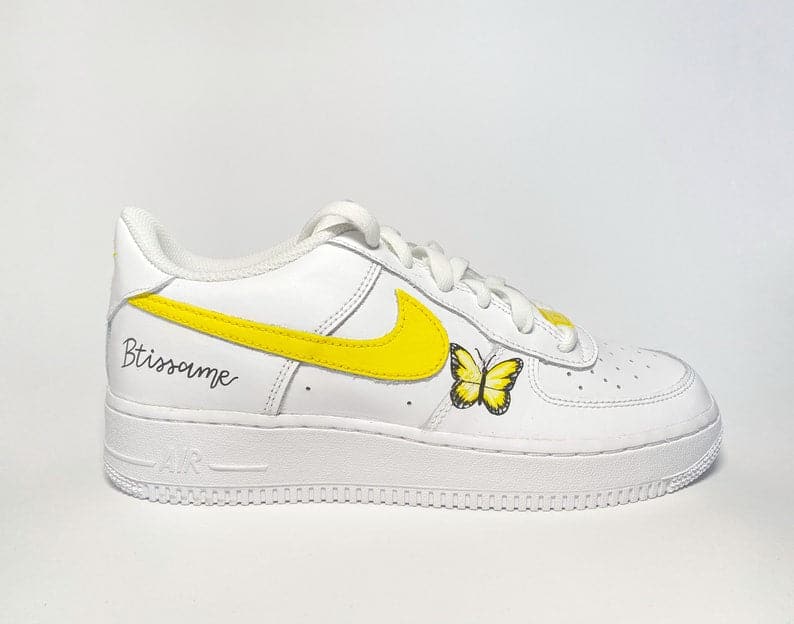 Custom Air Force 1 Pastel Butterfly – insdrip