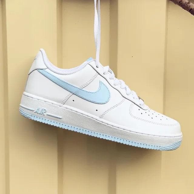 Baby Blue Nike Air Force 1 Custom – insdrip