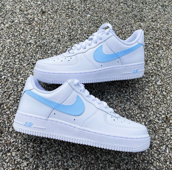 Babyblau Custom Nike Air Force 1 – insdrip