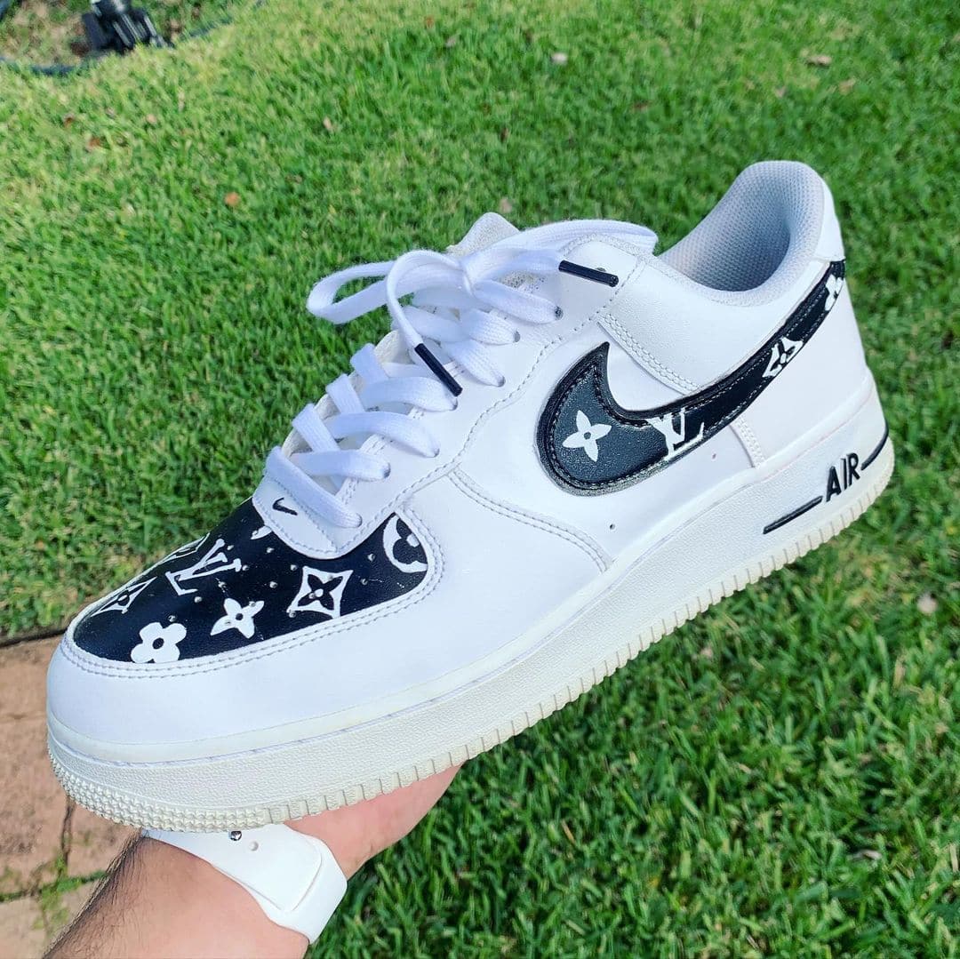 Louis Vuitton Air Force 1 Review #fyp #pandabuy #pandabuyfinds #airfor