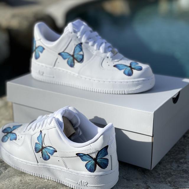 Custom Air Force 1 Pastel Butterfly – insdrip