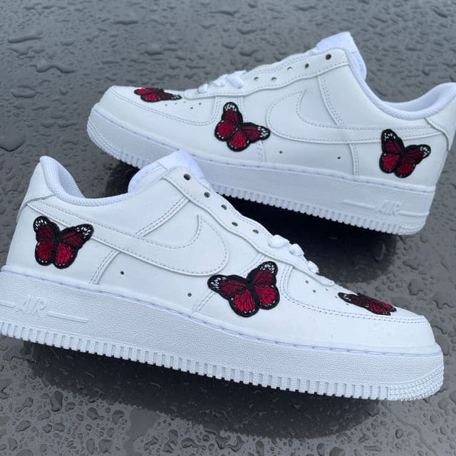 Custom Air Force 1 Reflective Butterfly – insdrip