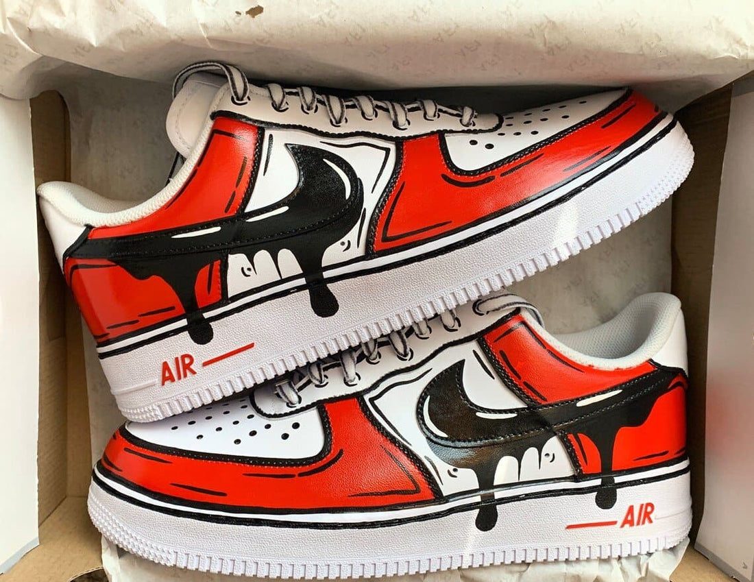 Cartoon Drip Custom Nike Air Force 1 – Lilaccustom