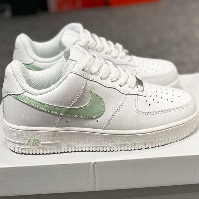 Air Force 1 Sage Green - TheCrepCustomiser