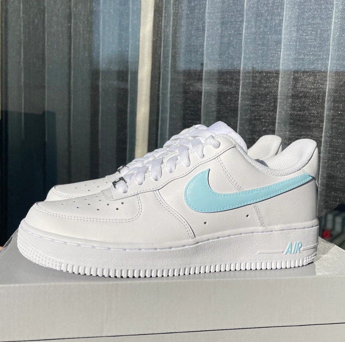 Babyblau Custom Nike Air Force 1 – insdrip