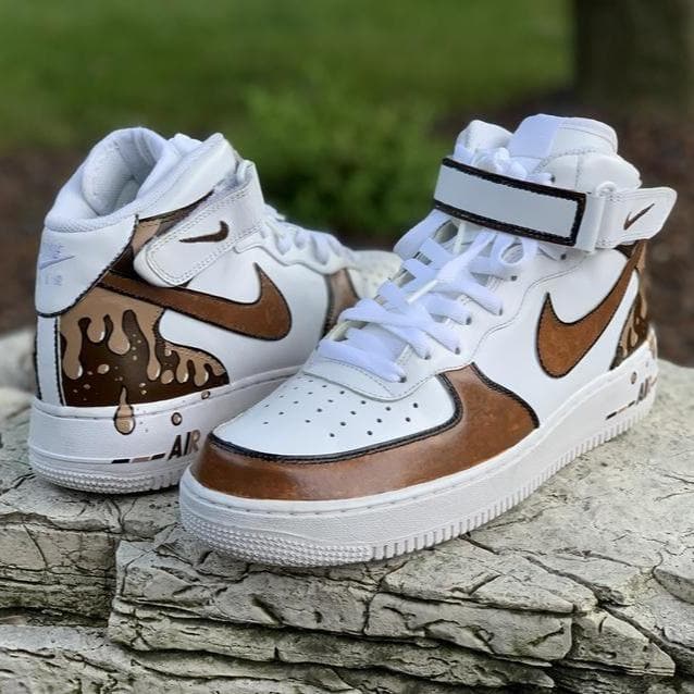 Goteo de caramelo personalizado Air Force 1 – insdrip